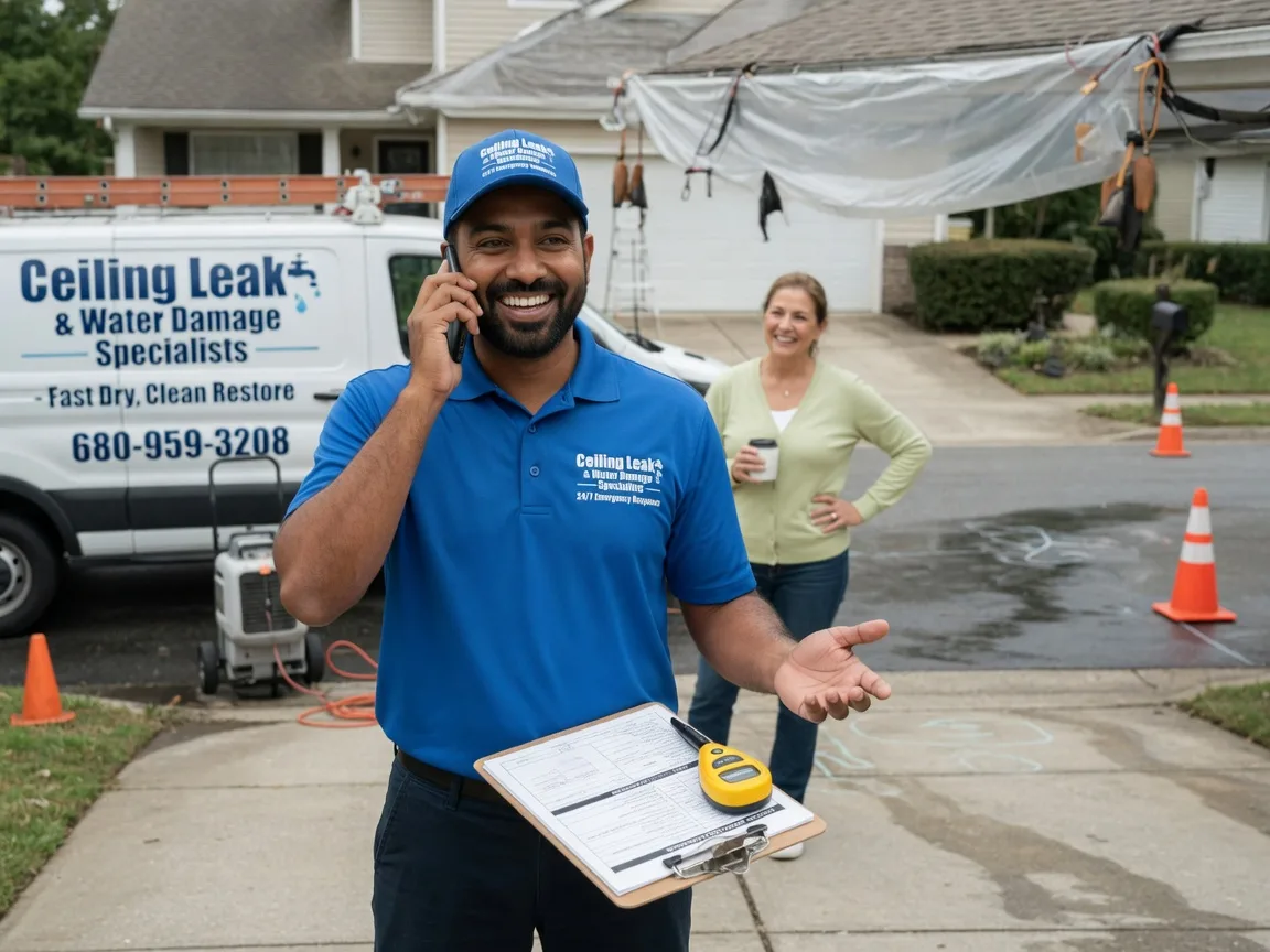 Ceiling Leak Cleanup Blodgett, MO FAQs